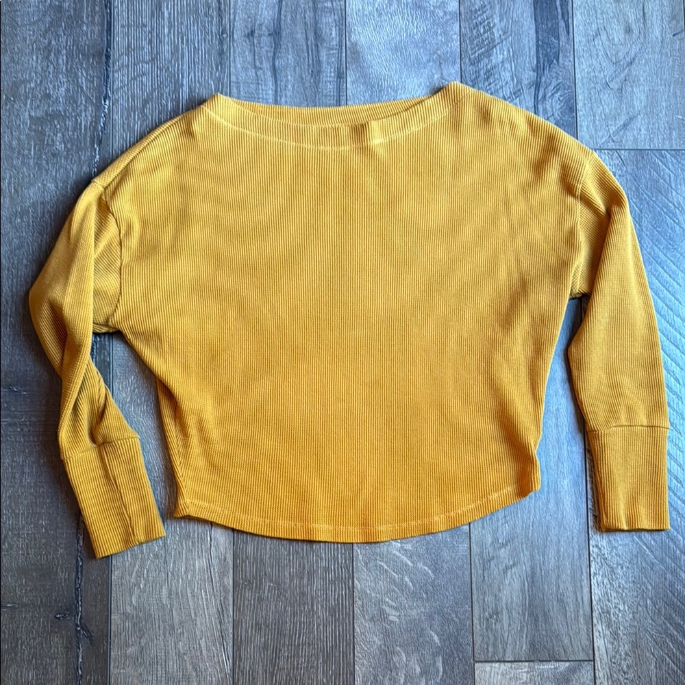 Anthropologie Honey Thermal Top